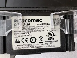 Socomec - Multifunction measuring instrument DIRIS A30