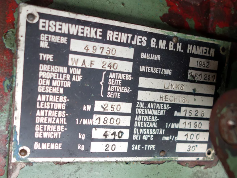 Image 4 of 4 - Reintjes - WAF 240