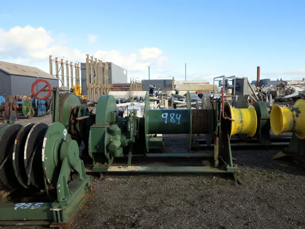 Image 2 of 5 - Anchor/Mooring winch