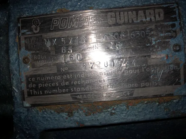 Image 4 of 5 - Pompes Guinard - NX 5x16