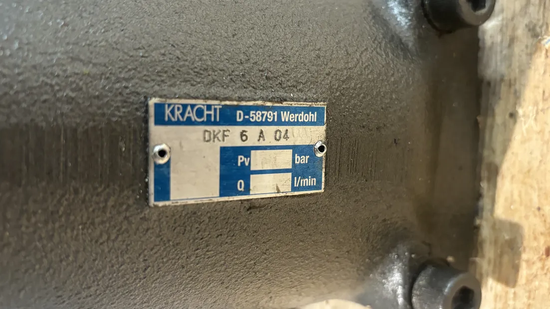 Image 10 of 10 - Kracht - KF 6/400 H20B N00 7FP1