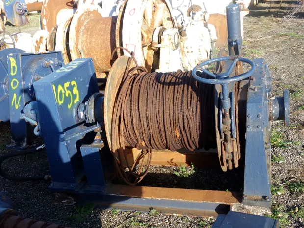 Image 5 of 7 - Trawl winch
