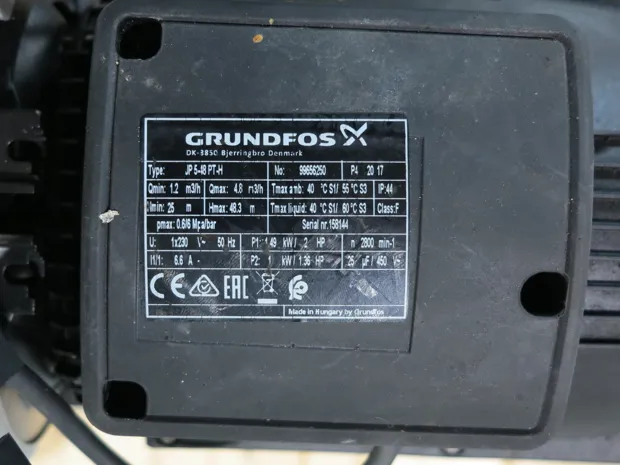 Image 5 of 6 - Grundfos - GT-H-20 H