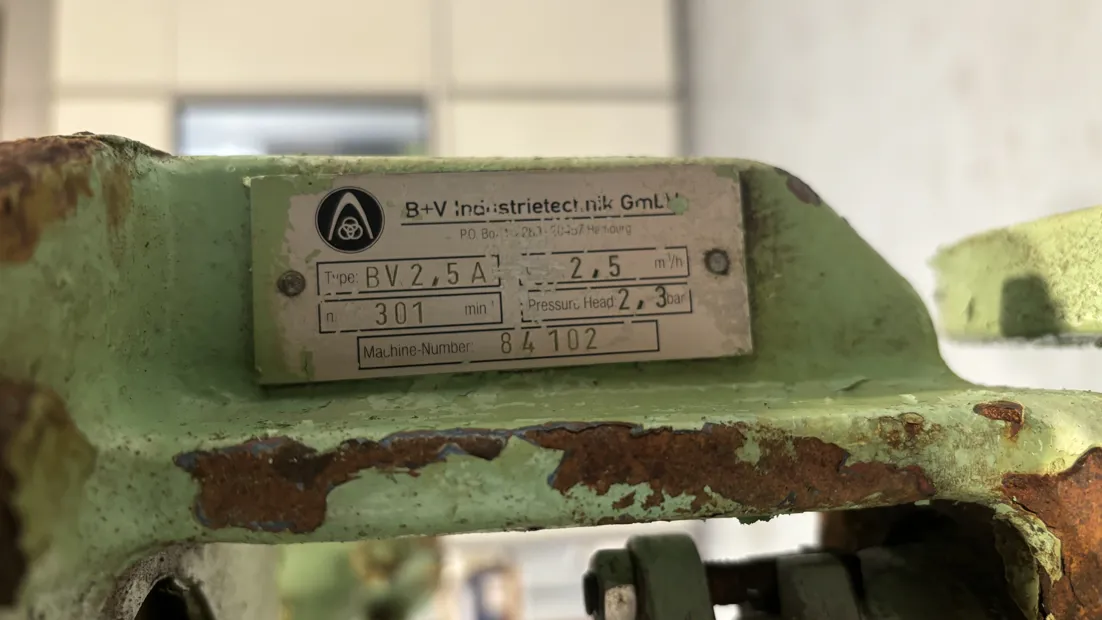 Image 5 of 8 - B+V Industrietechnik  - Turbulo Separator TCS2,5HD