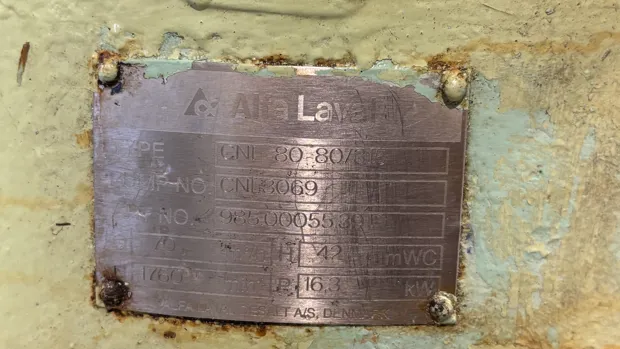 Image 7 of 8 - Alfa Laval - CNL-80-80/315