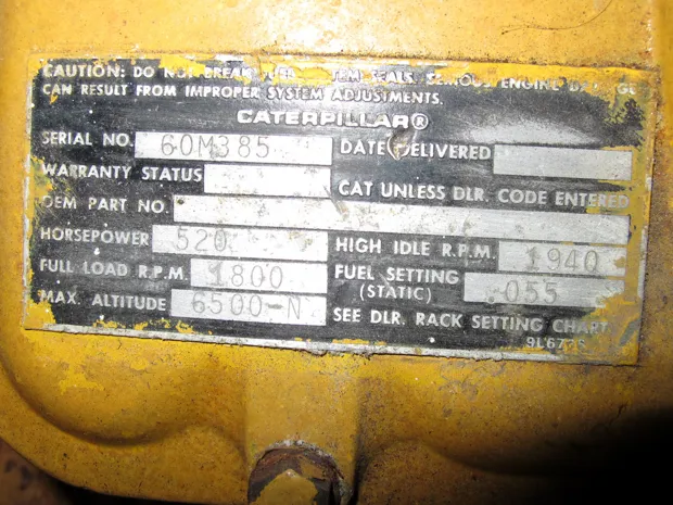 Image 7 of 8 - Caterpillar - 3412