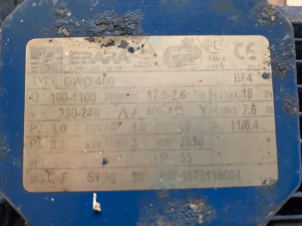 Image 7 of 7 - Ebara - DWO 400