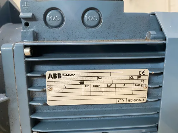 Image 4 of 4 - ABB - M2AA 80 A 4