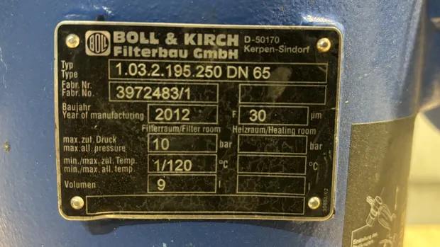 Image 8 of 8 - Boll&Kirch - 1.03.2.195.250 DN65