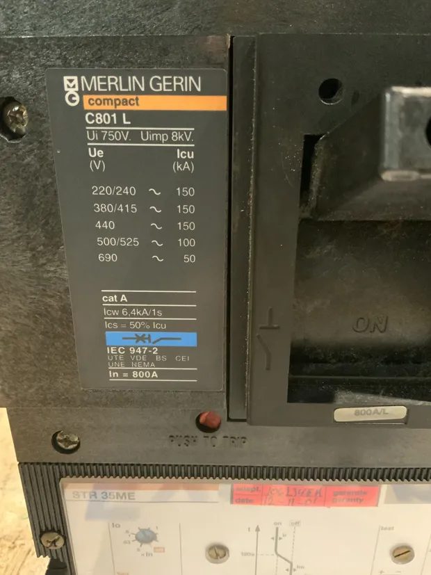 Image 3 of 4 - Merlin Gerin - C801L