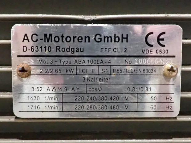 Image 3 of 3 - AC-Motoren - ABA 100LA-4
