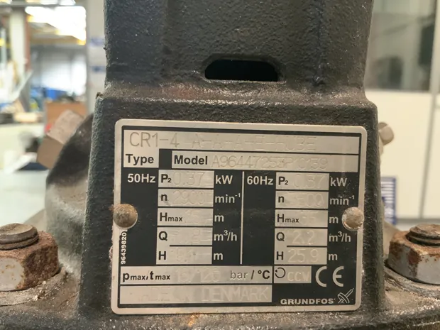 Image 5 of 6 - Grundfos - CR1-4-A-A-A-E