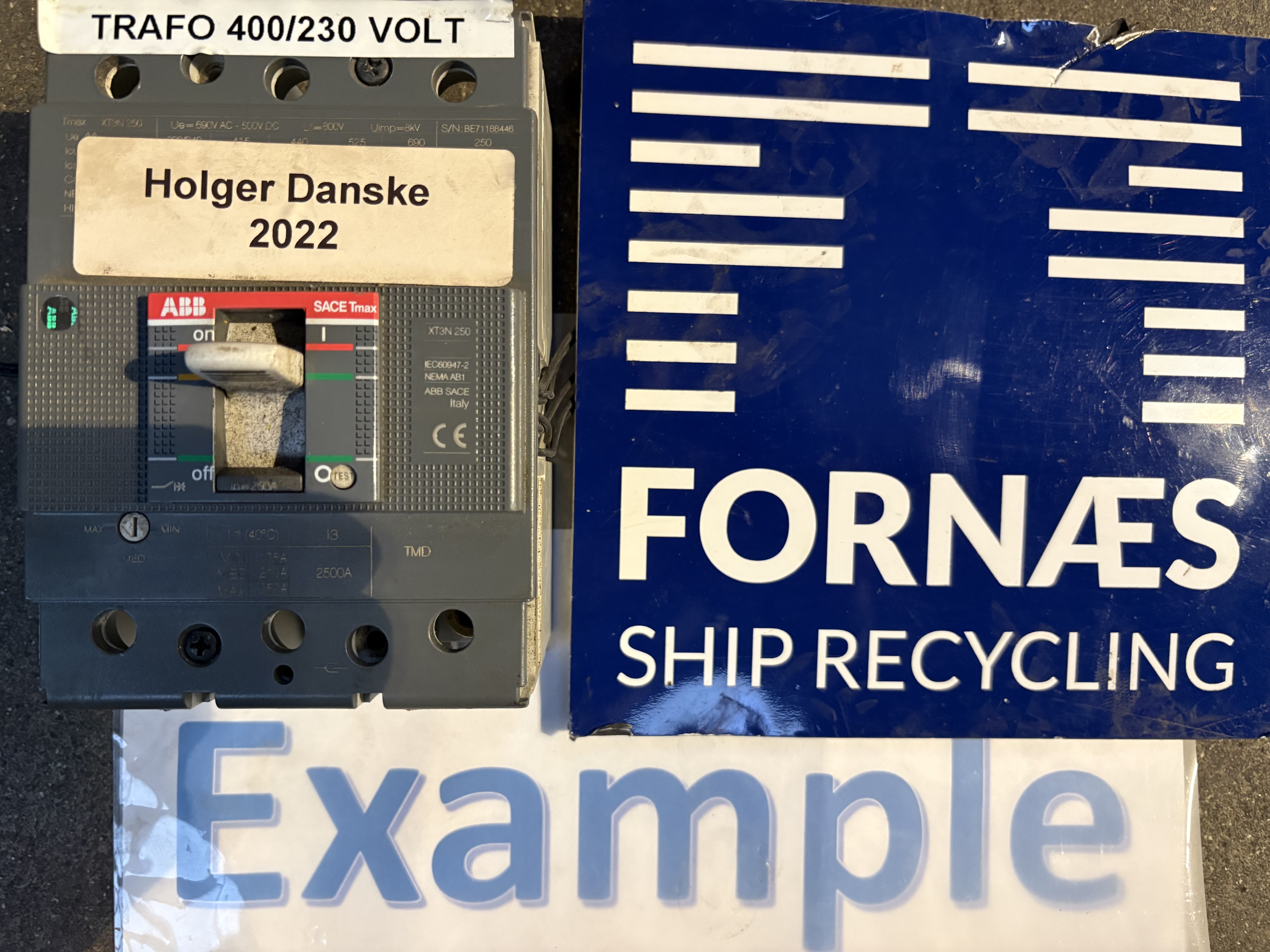 ABB - SACE Tmax XT3N 250