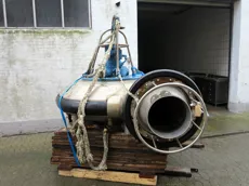 Karm fishpump - nr. 150123-3. serienr: 65005. Diameter tommer: 17.5.