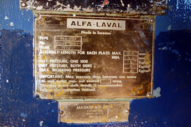 Alfa Laval - P14 VBA