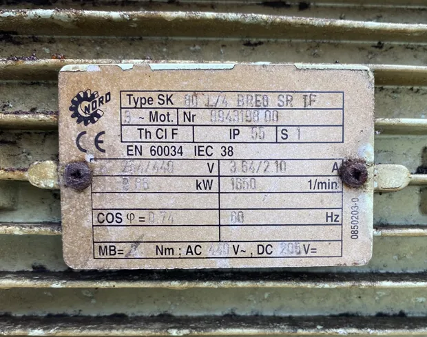 Image 6 of 6 - No Plate - Talje spil/ chain block