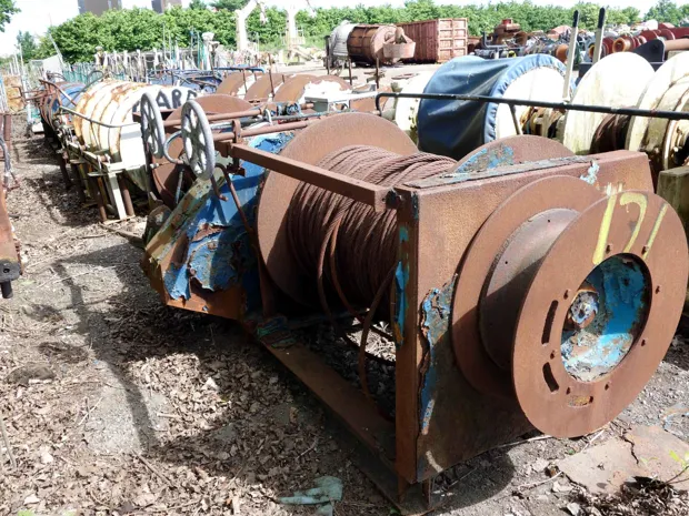 Image 1 of 8 - Trawl winch