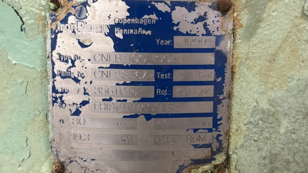 Image 7 of 8 - Iron Pump - CNLB 100-100/315