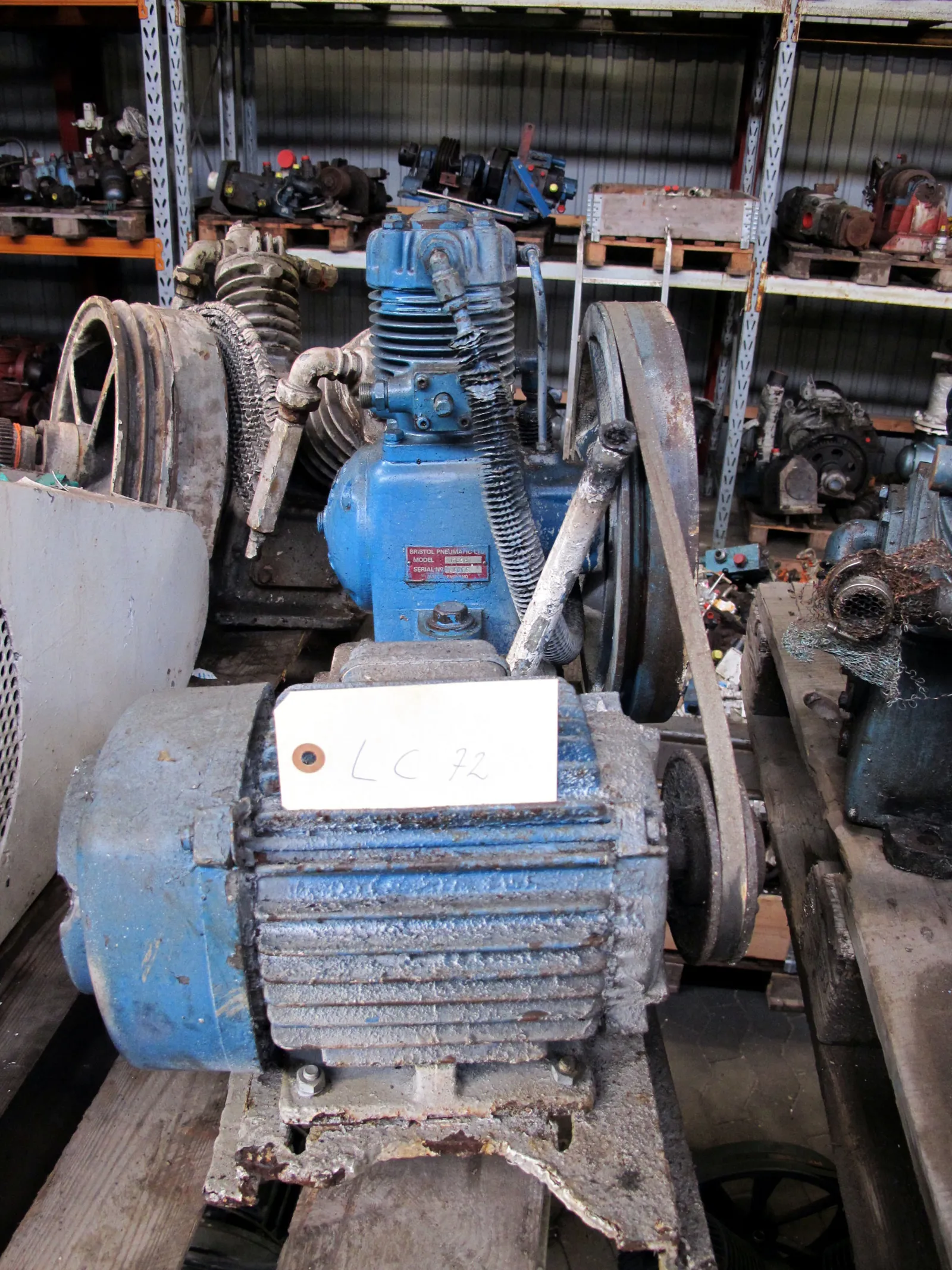 Bristol KL6H Air Compressor LC72 bristol-kl6h-air-compressor-lc72