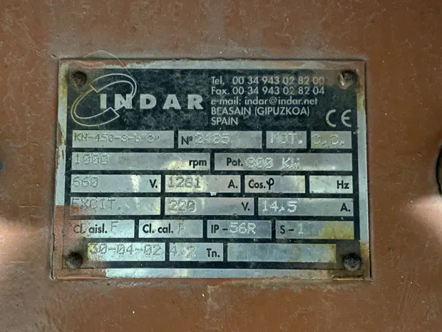 Image 5 of 7 - Indar - KN-450-S-B-"C"