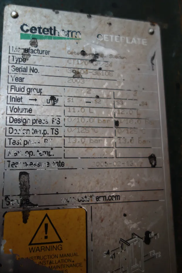 Image 2 of 2 - Cetetherm - CT170-GP/24