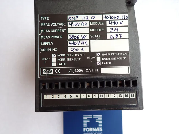 Image 2 of 2 - DEIF - RMP-112D