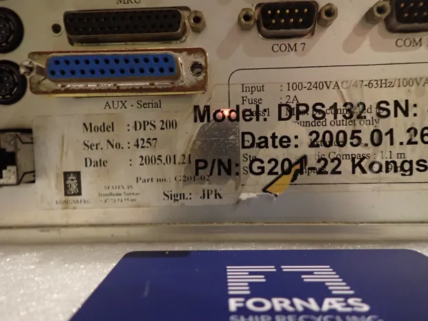 Image 3 of 3 - Kongsberg Seatex - DPS 132