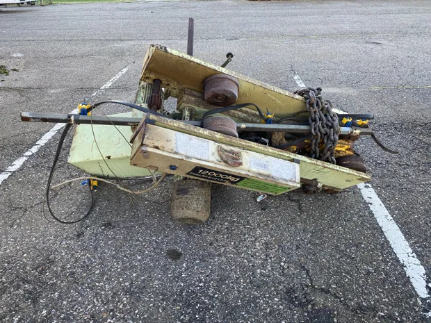 Image 3 of 6 - No Plate - Talje spil/ chain block