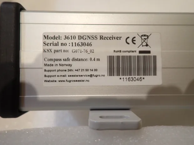 Image 3 of 3 - FUGRO SeaSTAR - 3610 DGNSS Resiever