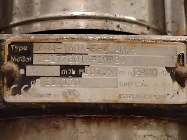 Image 3 of 3 - Grundfos - CR4-160A-F-A-AUUE