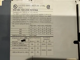MERLIN GERIN - NS100N