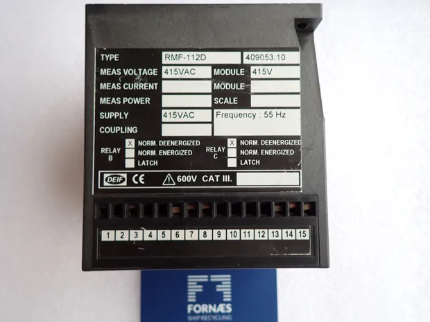 Image 2 of 2 - DEIF - RMF-112D