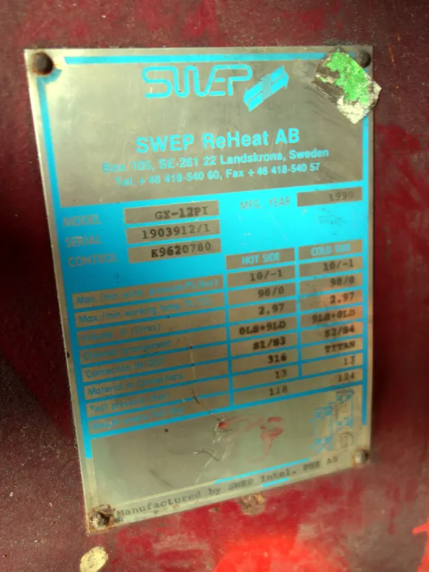 Image 2 of 2 - SWEP - GX-12PI