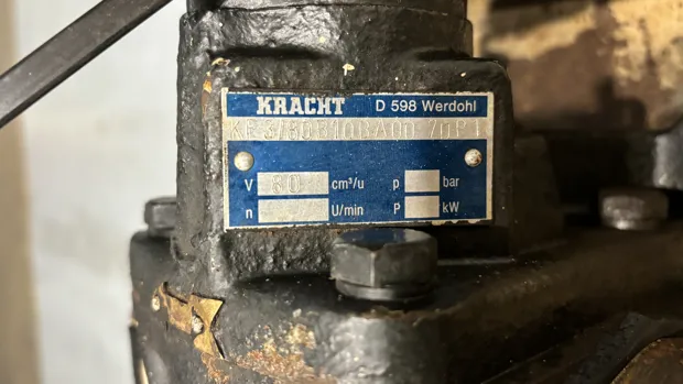 Image 9 of 11 - Kracht - KF3/80 B10BA007DP1