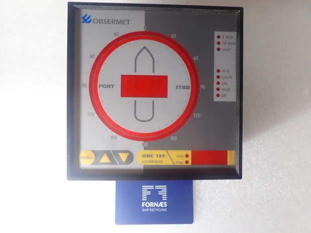 Image 1 of 2 - Observator - OBSERMET, OMC 139 Winddisplay  230V
