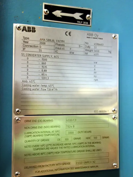 Image 4 of 5 - ABB - AMA 500L 6L VAFMH