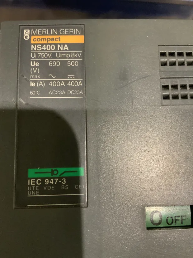 Image 3 of 4 - MERLIN GERIN - NS400NA