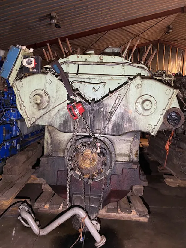 Image 3 of 4 - MaK - For parts - 12M 453 AK