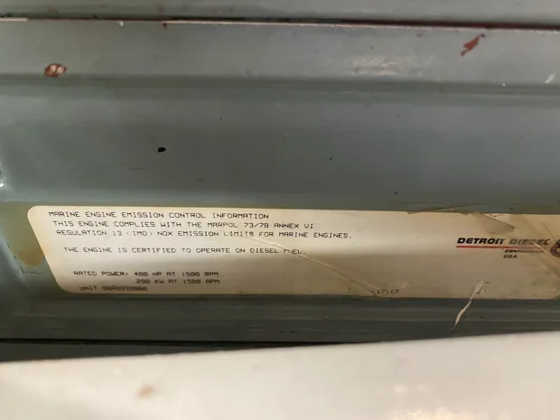 Image 6 of 9 - Detroit/MTU - S60 Marine