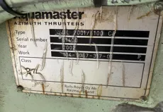 Aquamaster Rauma - UL 2001/6100 CP. No 61400