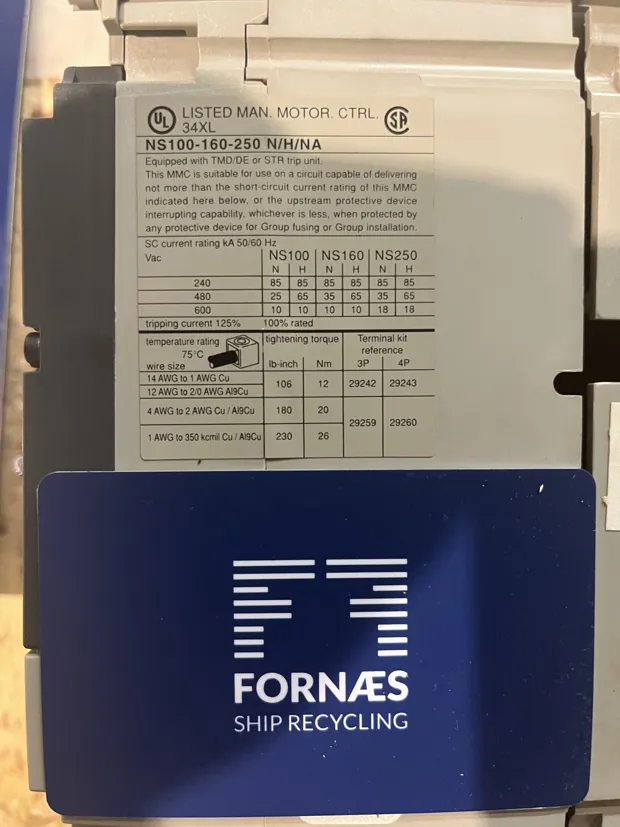 Image 2 of 2 - Merlin Gerin	 - NS100H