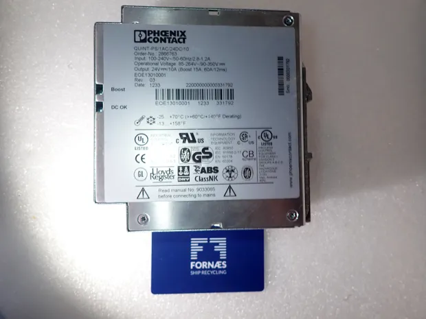 Image 2 of 2 - PHAENIX CONTACT POWER - QUNT-PS/I AC/24DC / 10