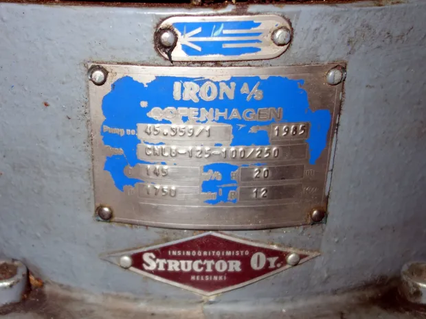 Image 3 of 3 - Iron Pump - CNLB 125-100/250