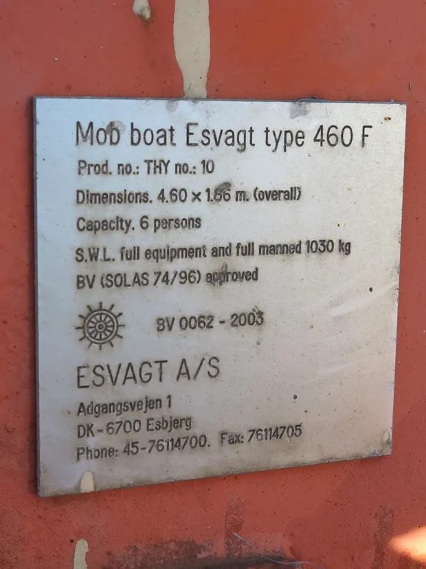 Image 4 of 4 - Mob boat type 460F