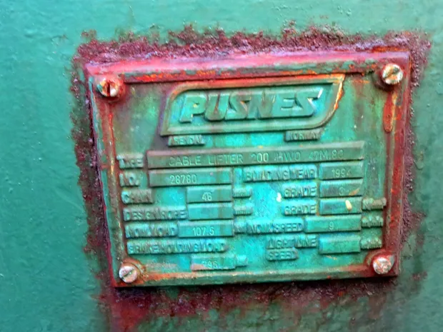 Image 5 of 5 - Anchor/Mooring winch