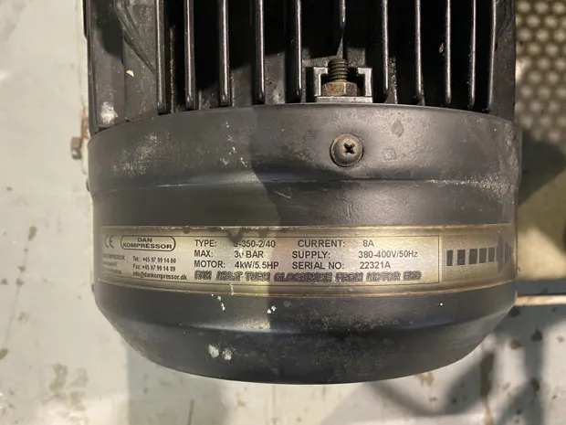 Image 5 of 5 - Dan kompressor - S-350-2/40