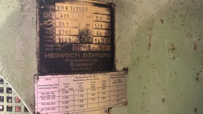 Heinrich Behrens - VRW7/290G
