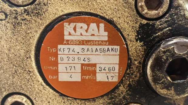 Image 8 of 9 - Kral - KF74.3A1A59AKU