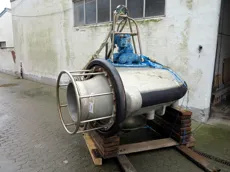Karm fishpump - nr. 150123-3. serienr: 65005. Diameter tommer: 17.5.