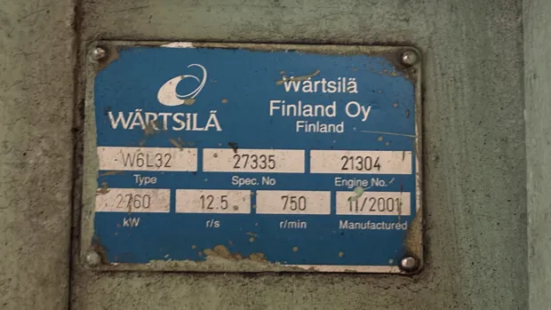 Image 2 of 2 - Wärtsilä - W6L32